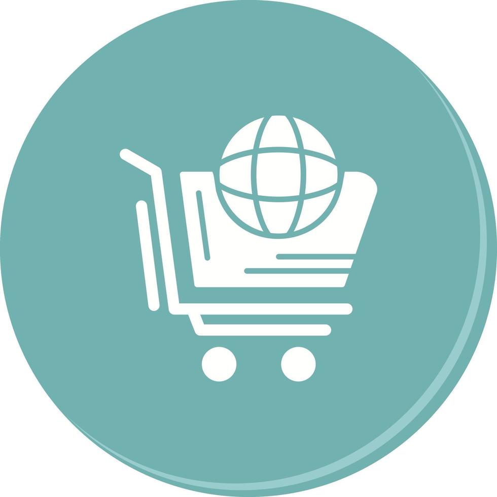 World Shopping Vector Icon