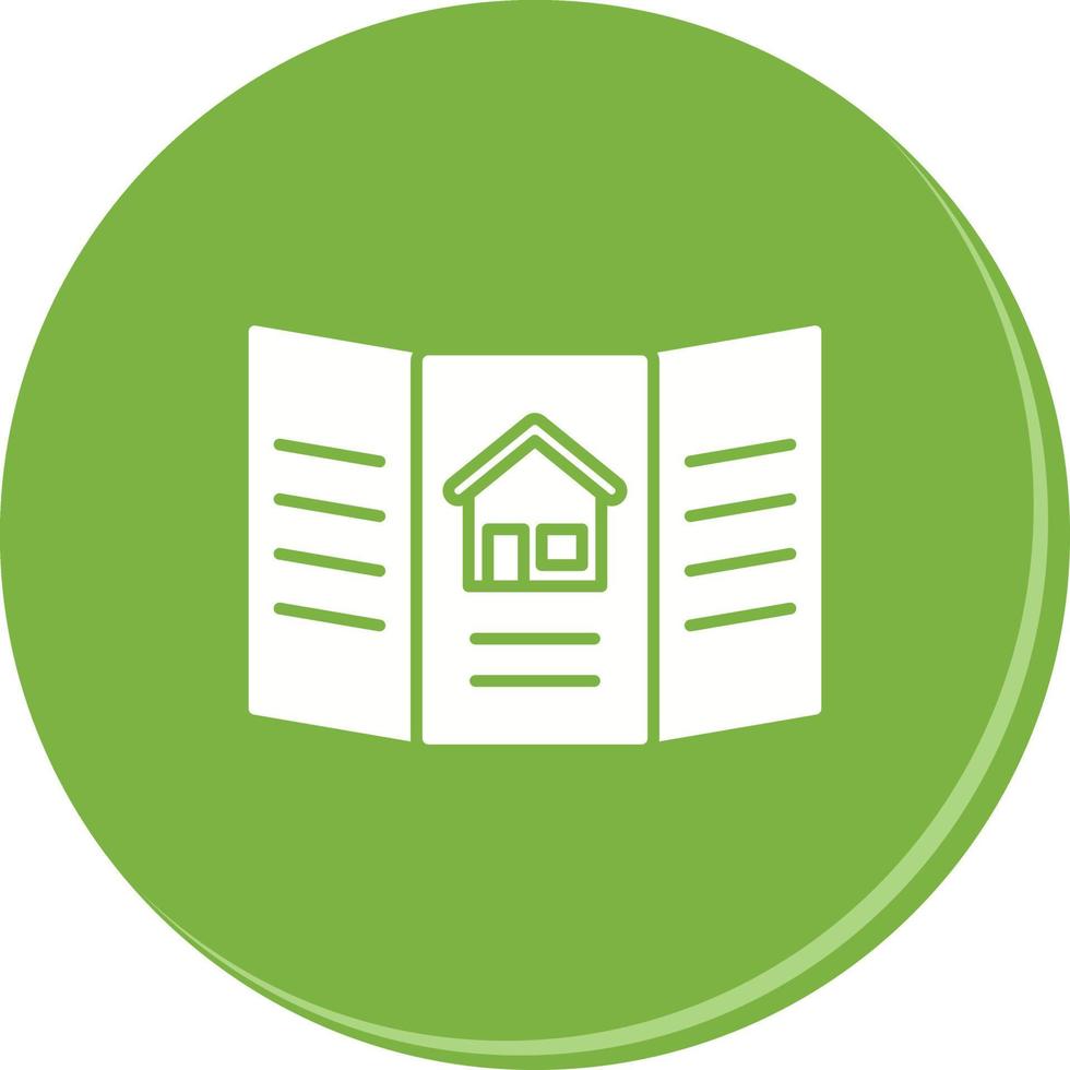 Brochure Vector Icon