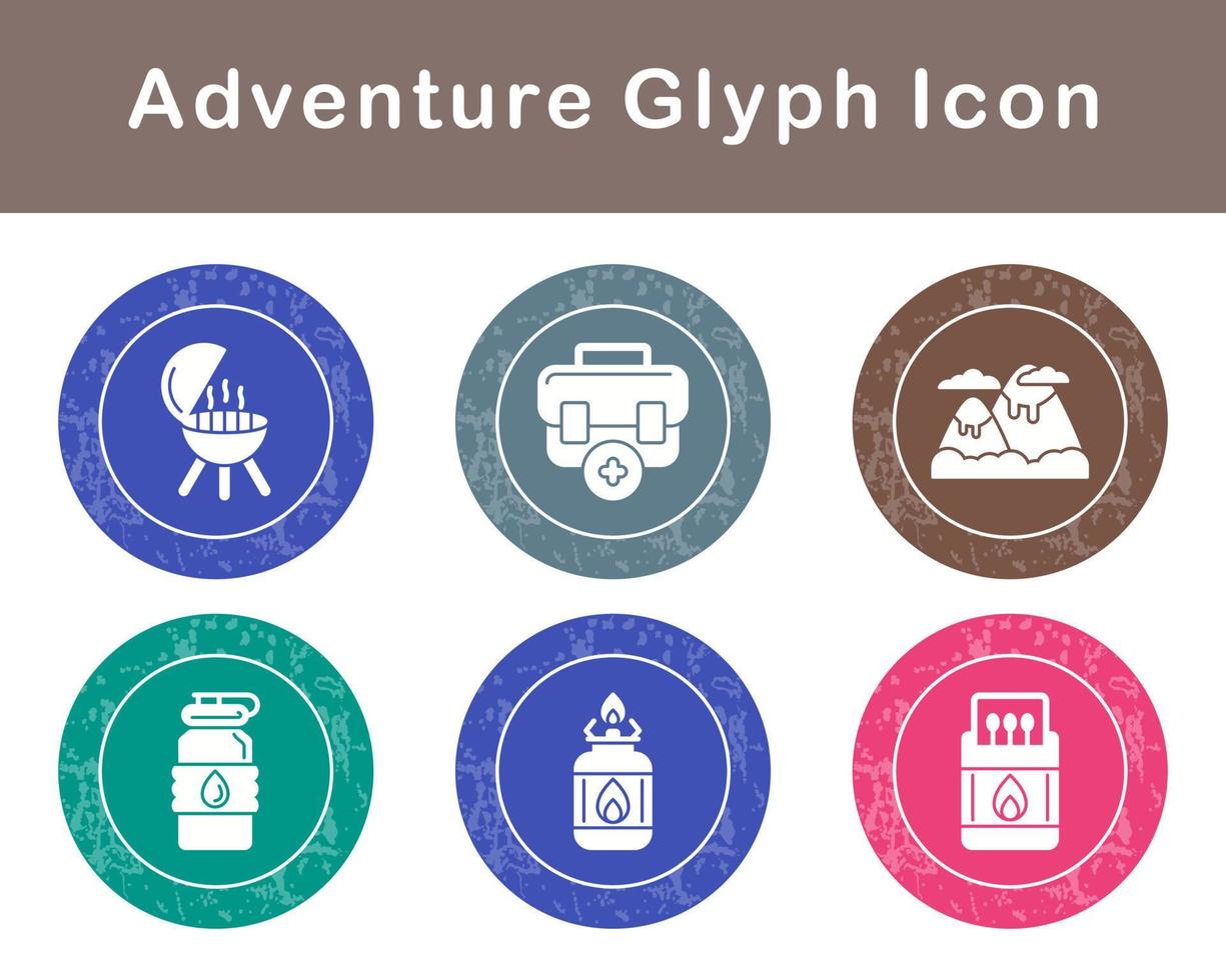 Adventure Vector Icon Set