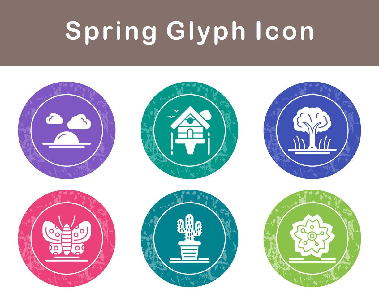 Spring Vector Icon Set