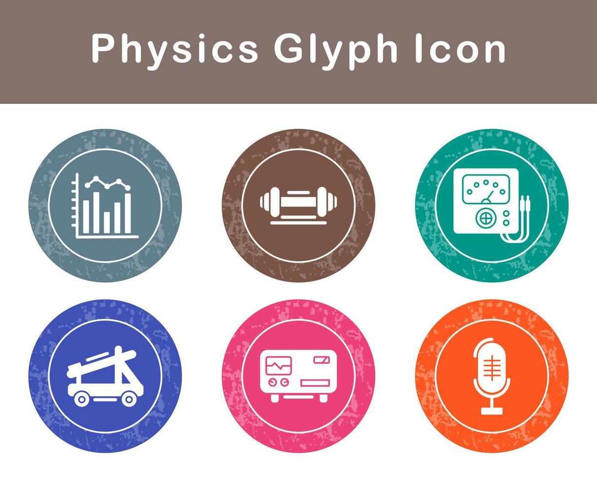 Physics Vector Icon Set