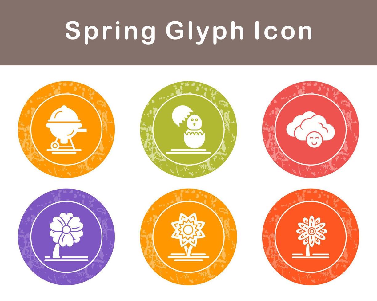 Spring Vector Icon Set