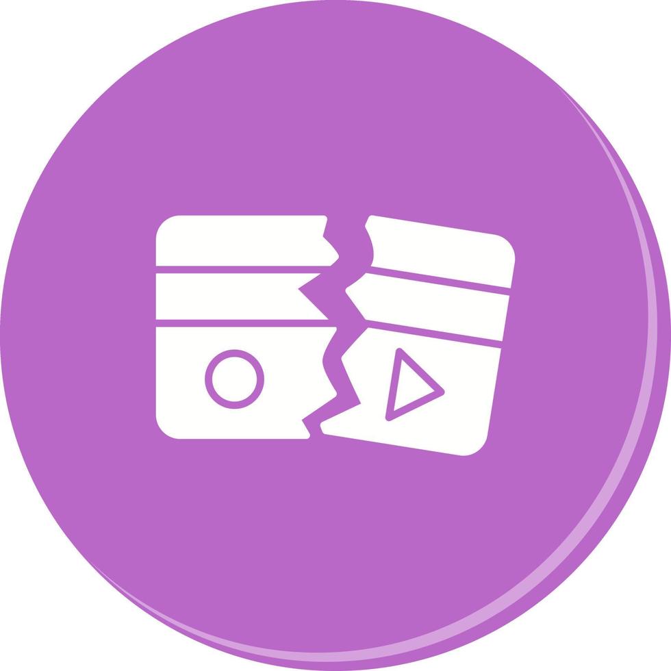 Broken Vector Icon