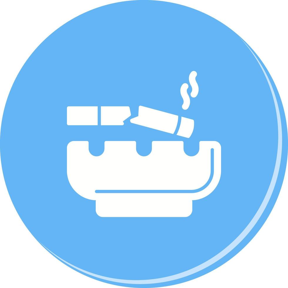 Broken Cigarette Vector Icon