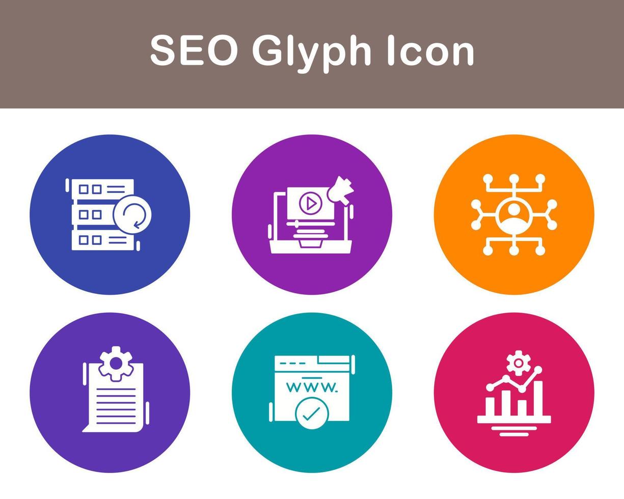 SEO Vector Icon Set