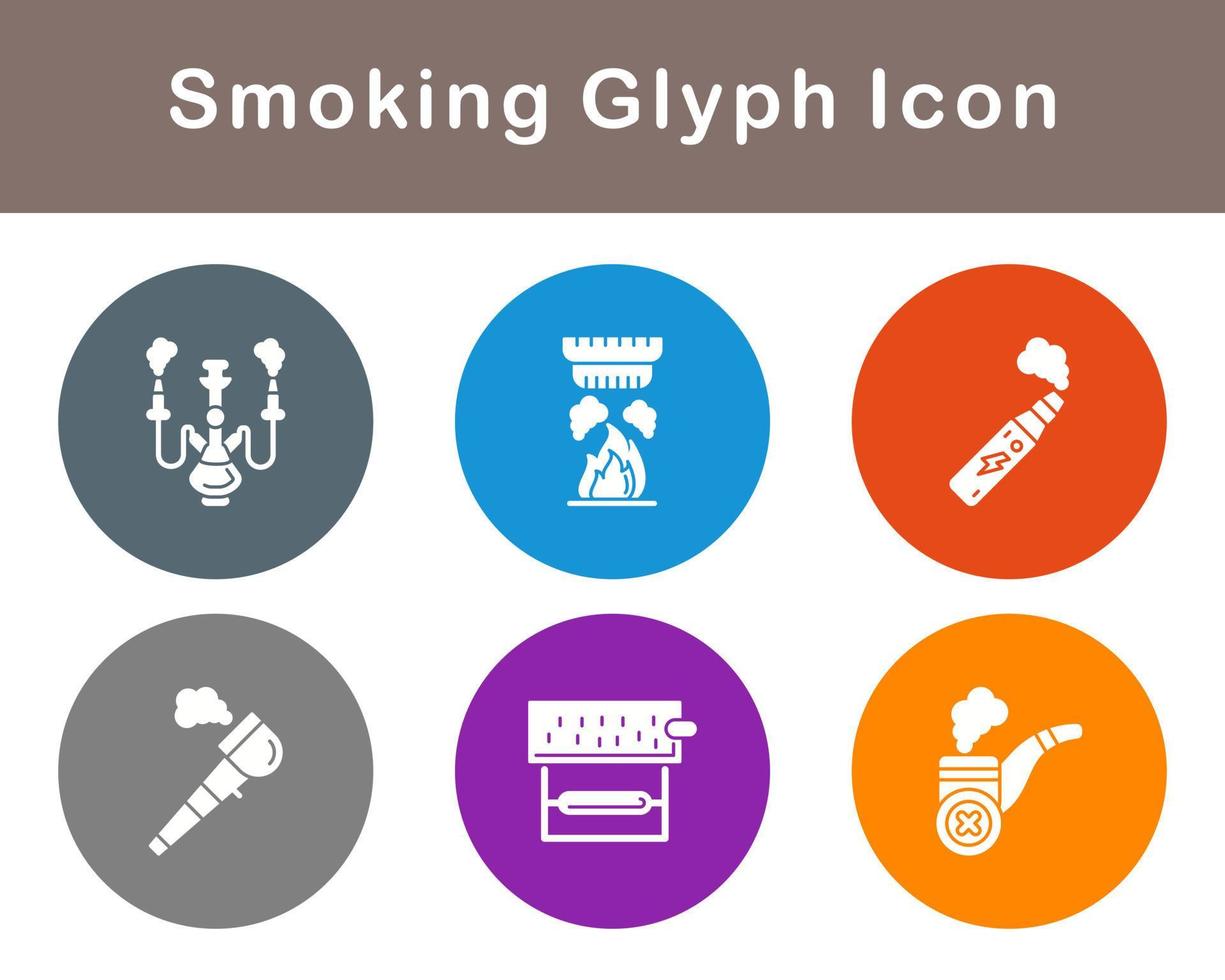 Smoking Vector Icon Set