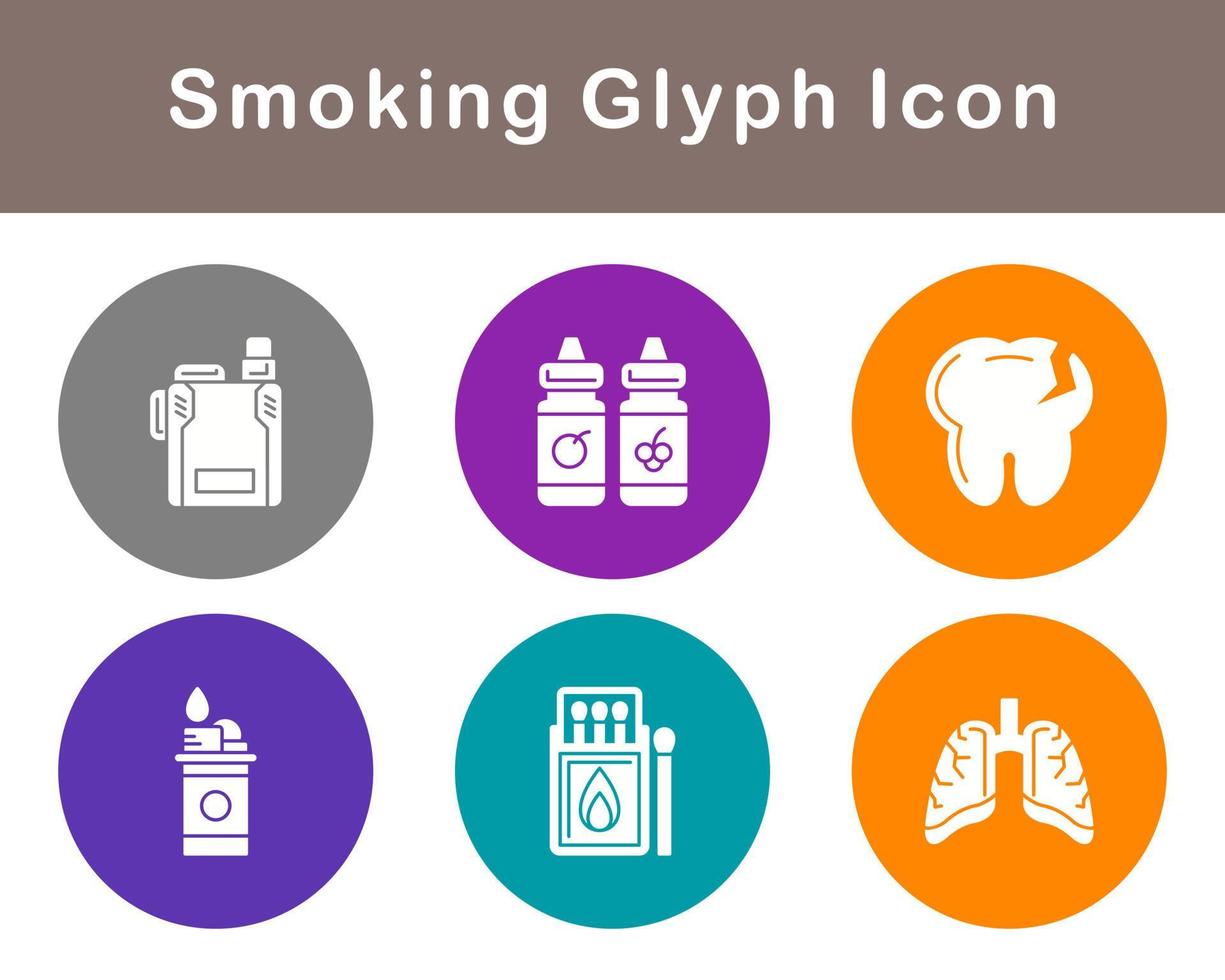 Smoking Vector Icon Set