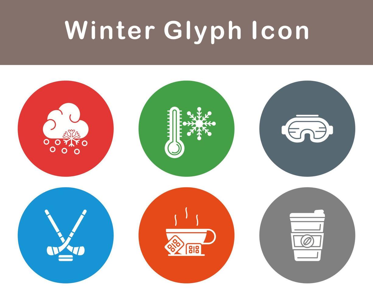 Winter Vector Icon Set