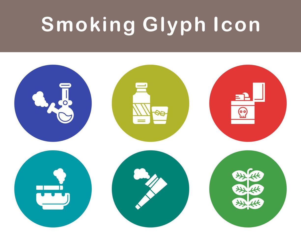 Smoking Vector Icon Set