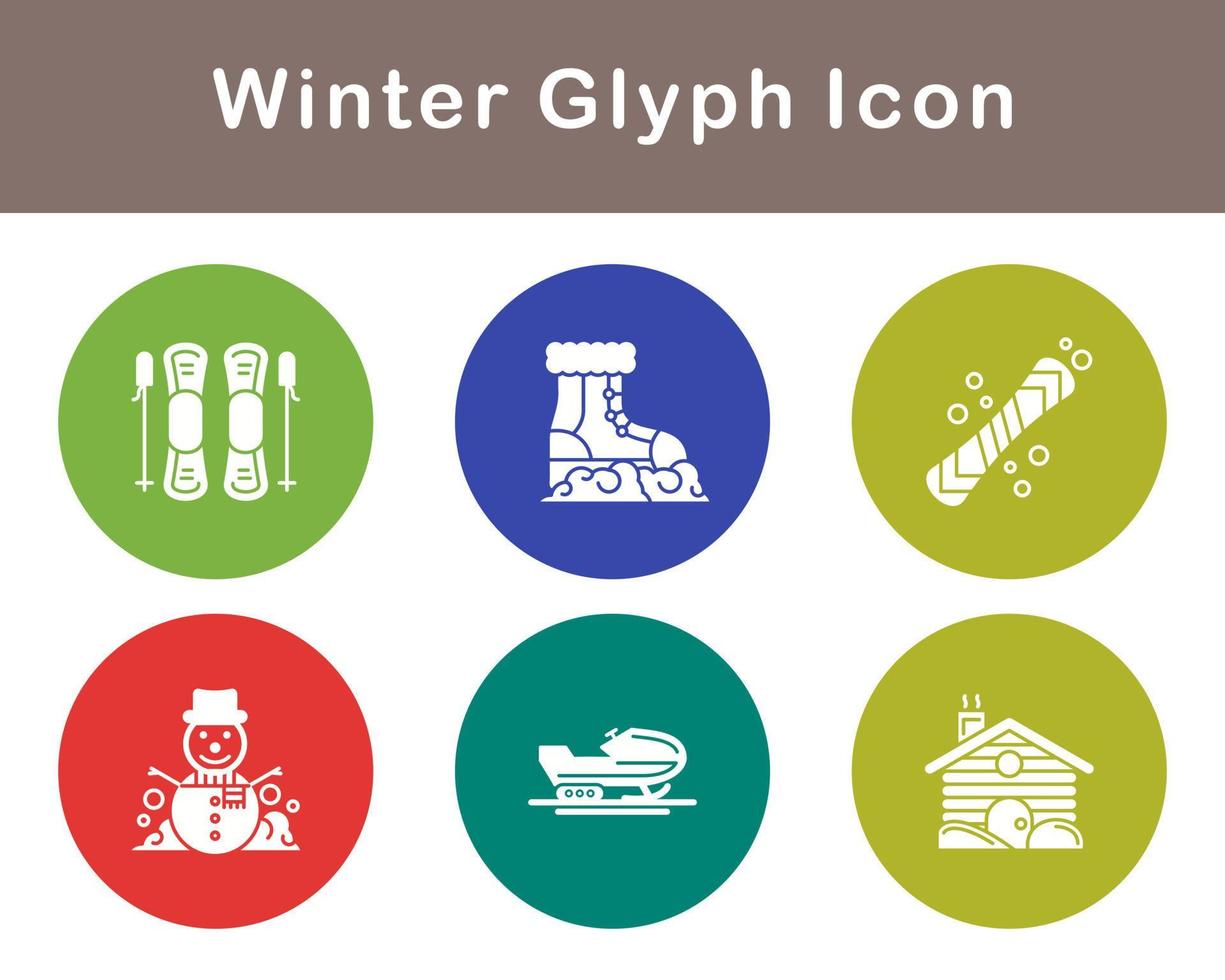 Winter Vector Icon Set