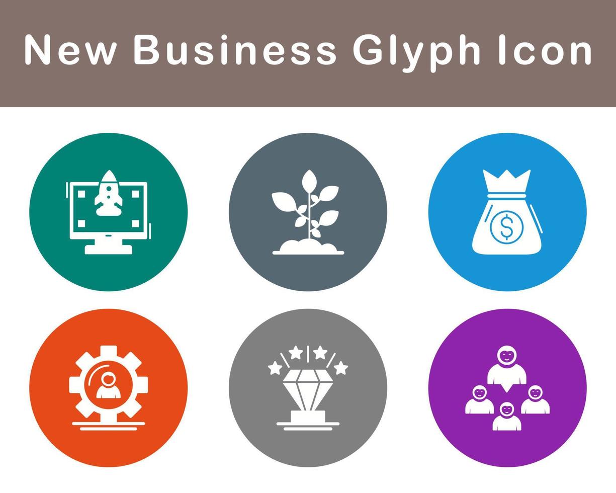 New Business Vector Icon Set
