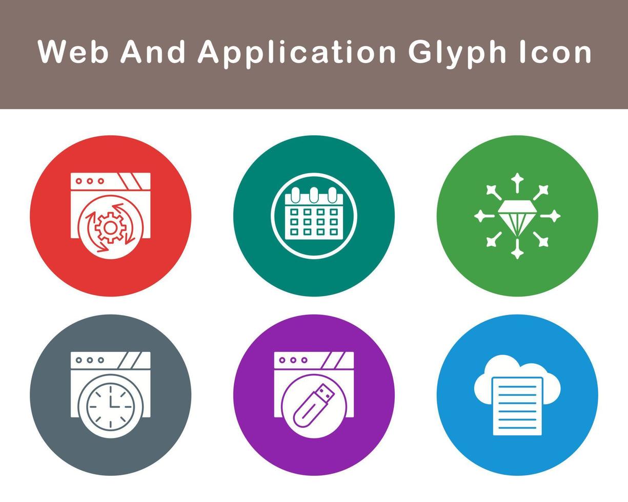Web And Application Vector Icon Set