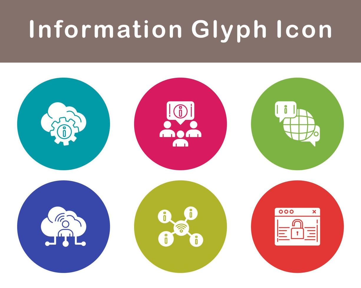 Information Vector Icon Set