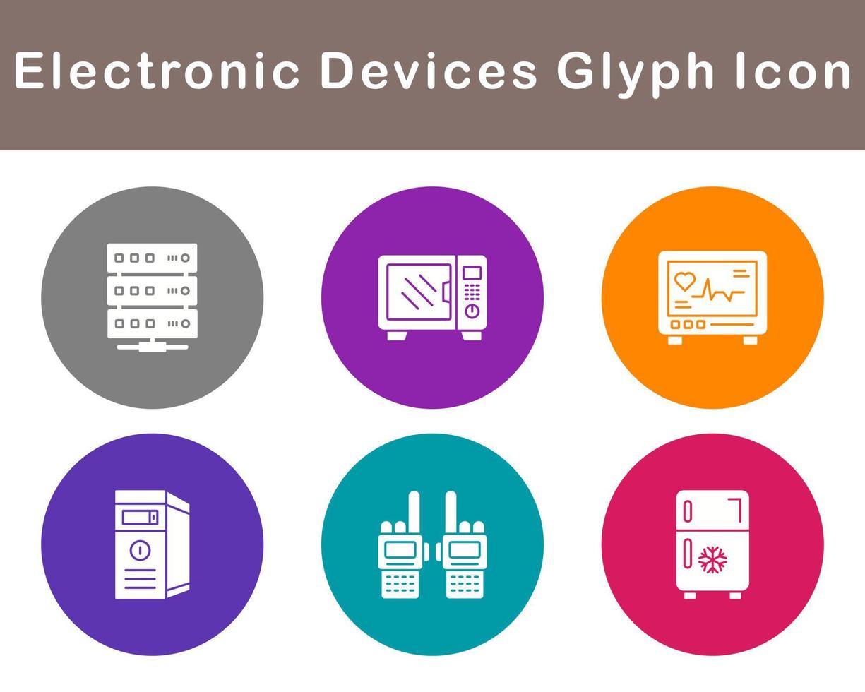 Electronic Devices Vector Icon Set