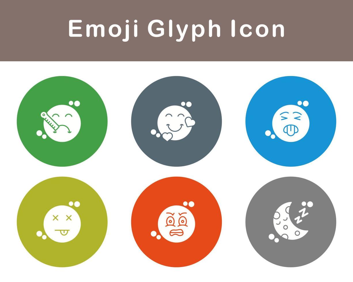 emoji vector icono conjunto