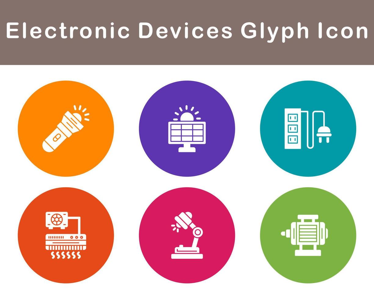 Electronic Devices Vector Icon Set