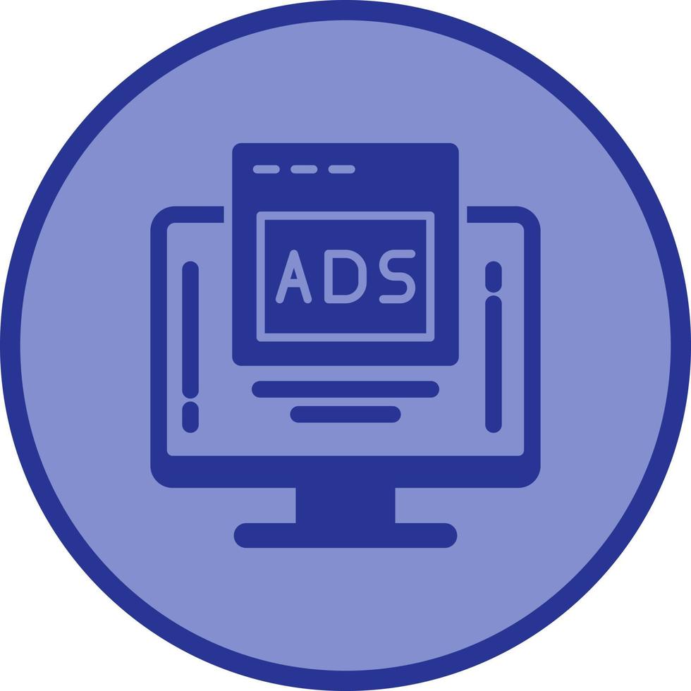 Digital Advertising Vector Icon