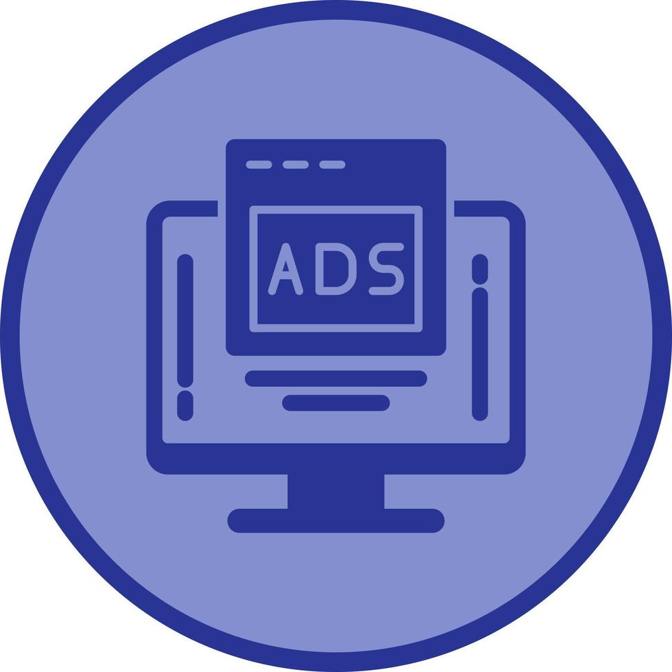 Digital Advertising Vector Icon