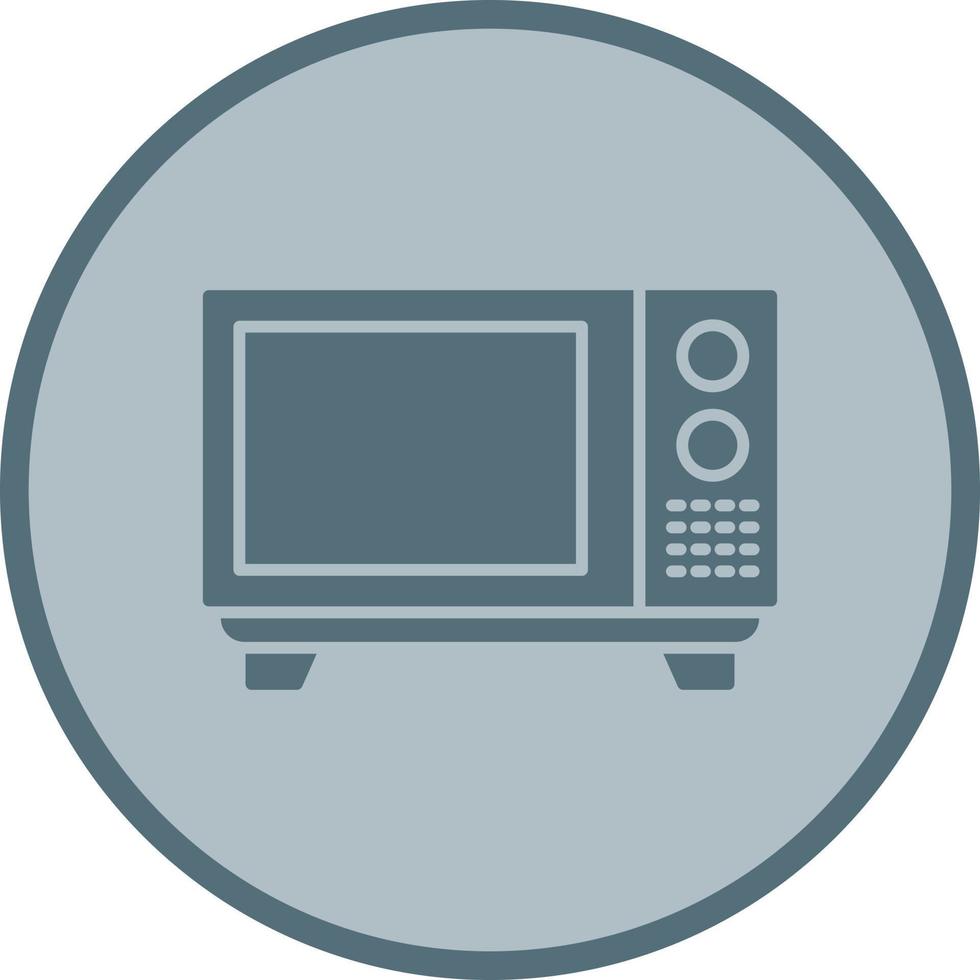 Microwave Vector Icon