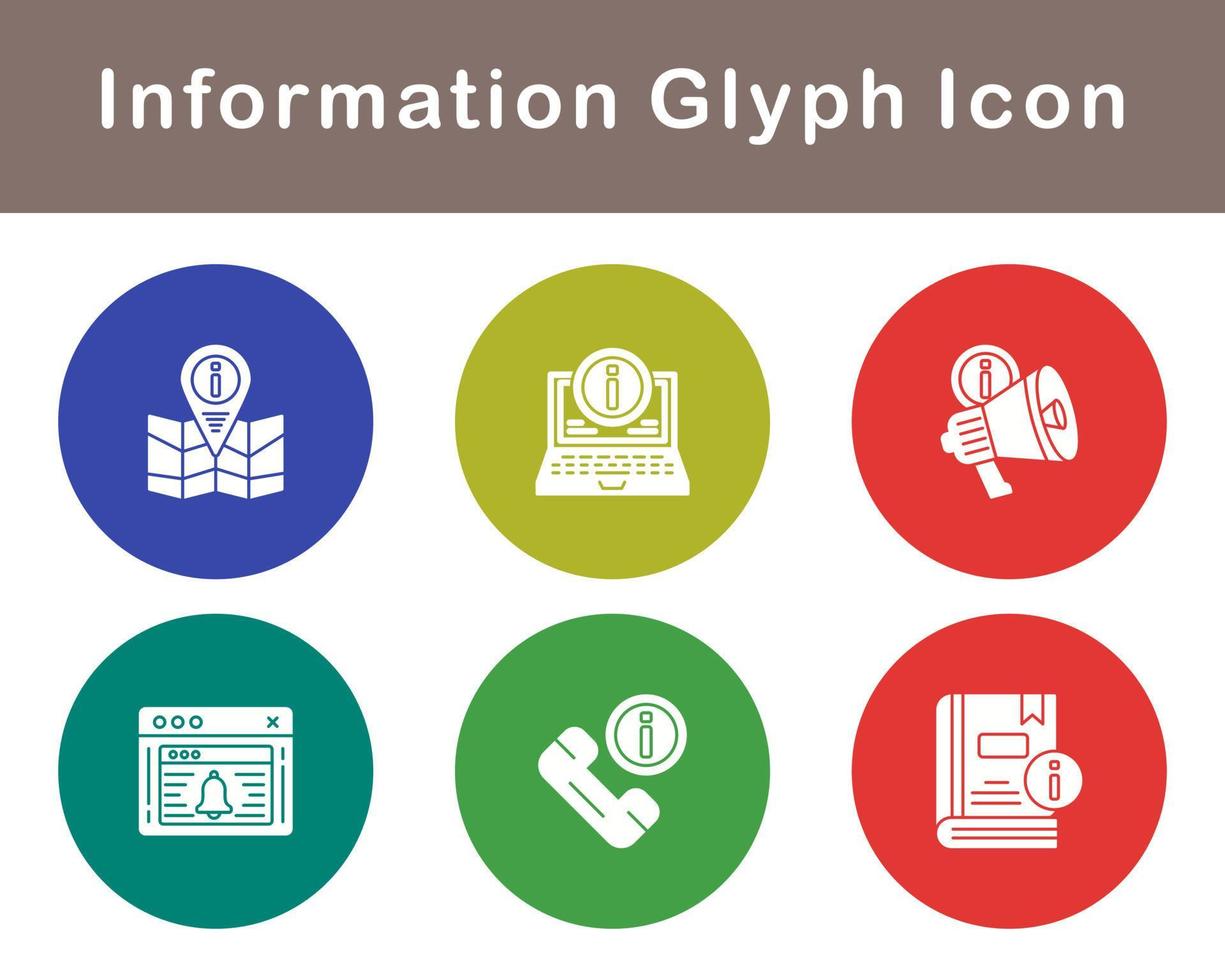 Information Vector Icon Set