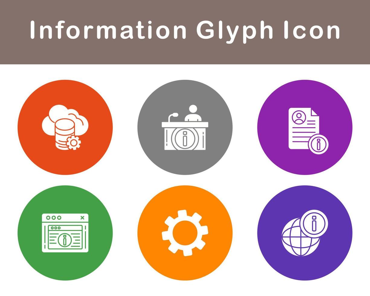 Information Vector Icon Set