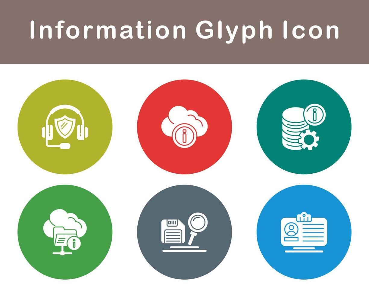 Information Vector Icon Set