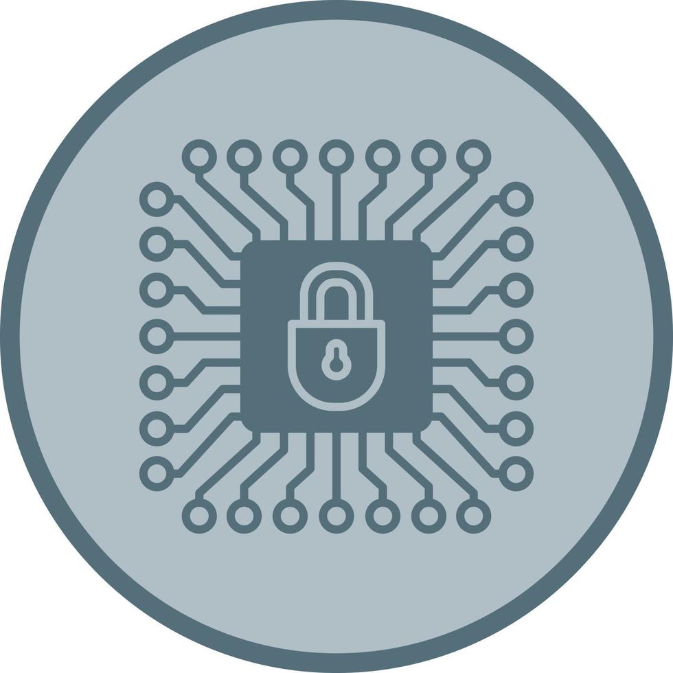 Cyber Protection Vector Icon