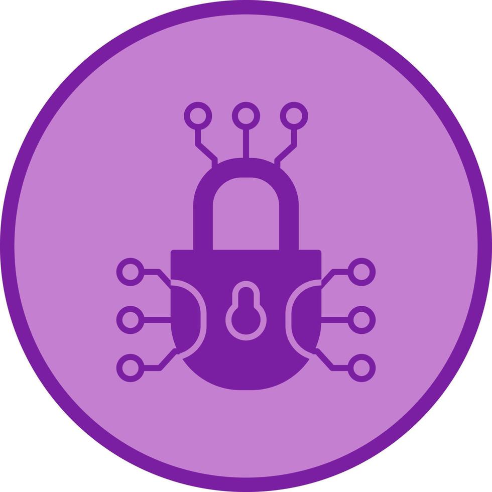 Cyber Defense Vector Icon