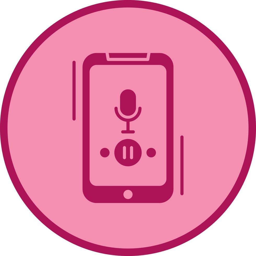 Voice Record Vector Icon