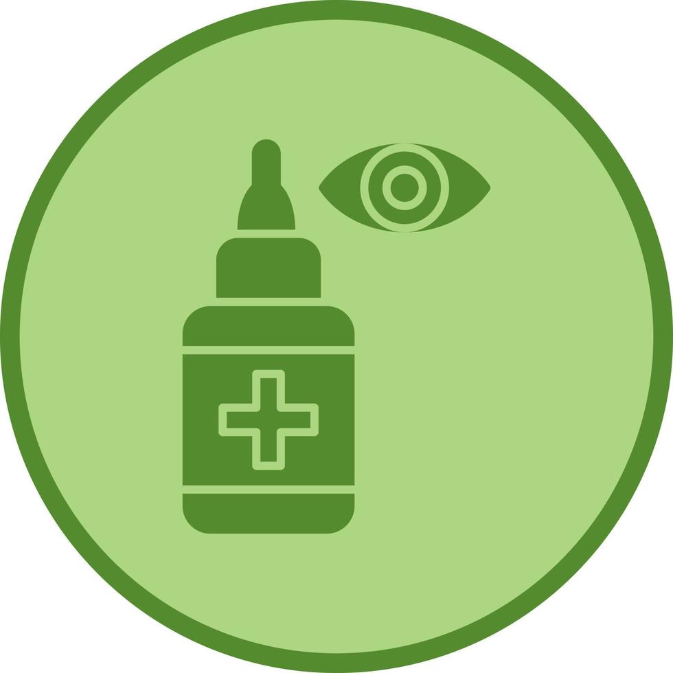 Eye Drop Vector Icon