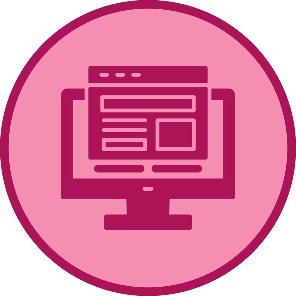 Adaptive Layout Vector Icon