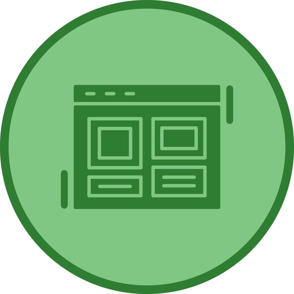 Layout Vector Icon