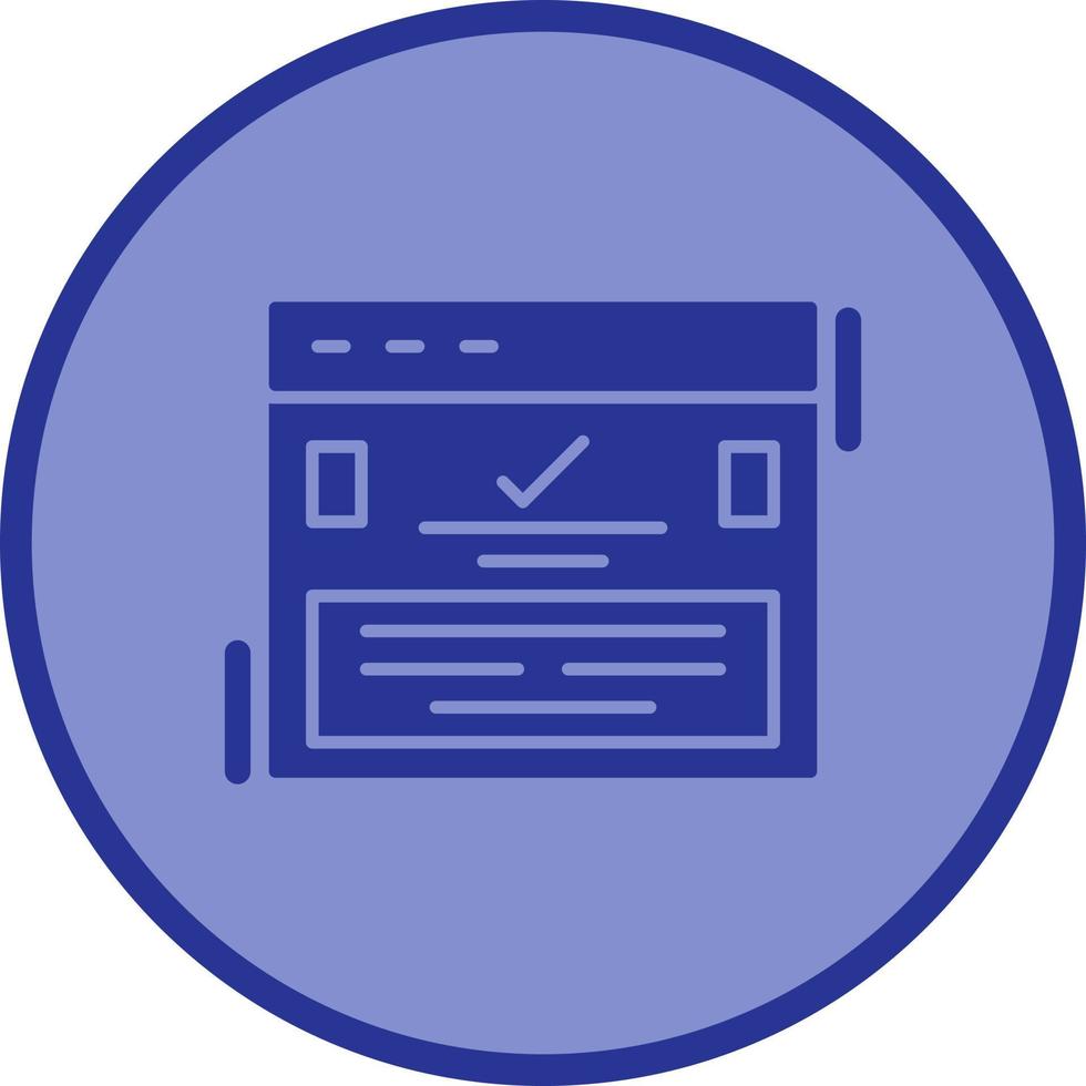 Complete Vector Icon