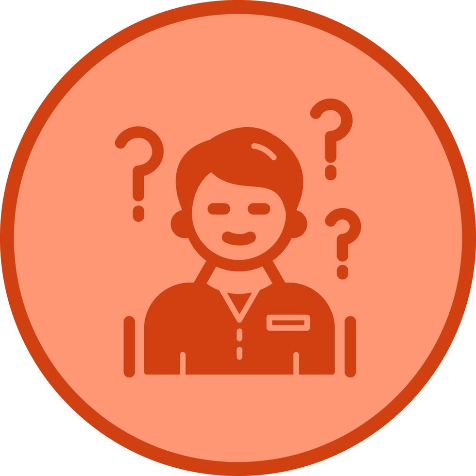 Confuse Vector Icon