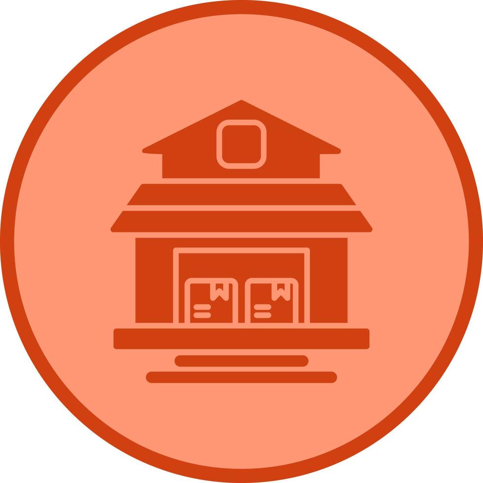 Warehouse Vector Icon