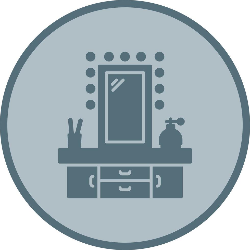 Dressing Table Vector Icon