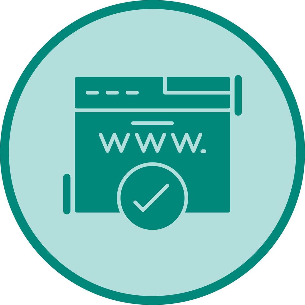 Domain Vector Icon