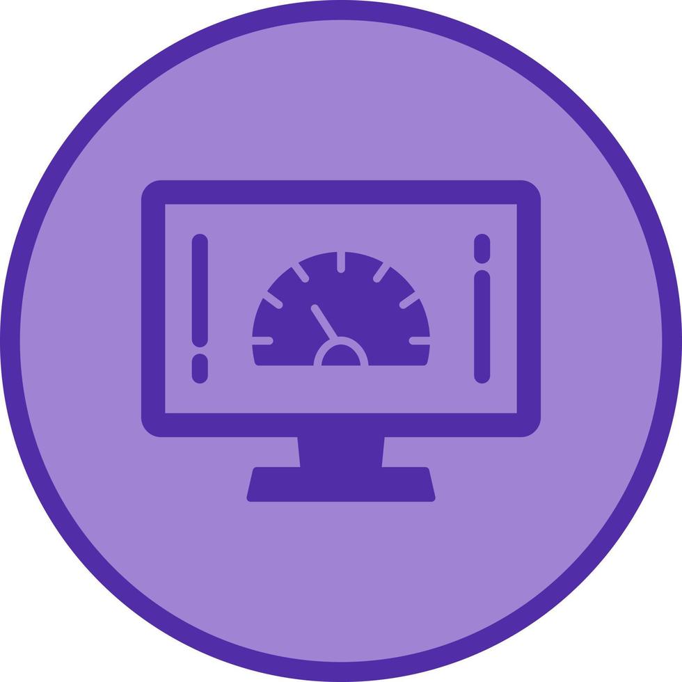 Speed Test Vector Icon