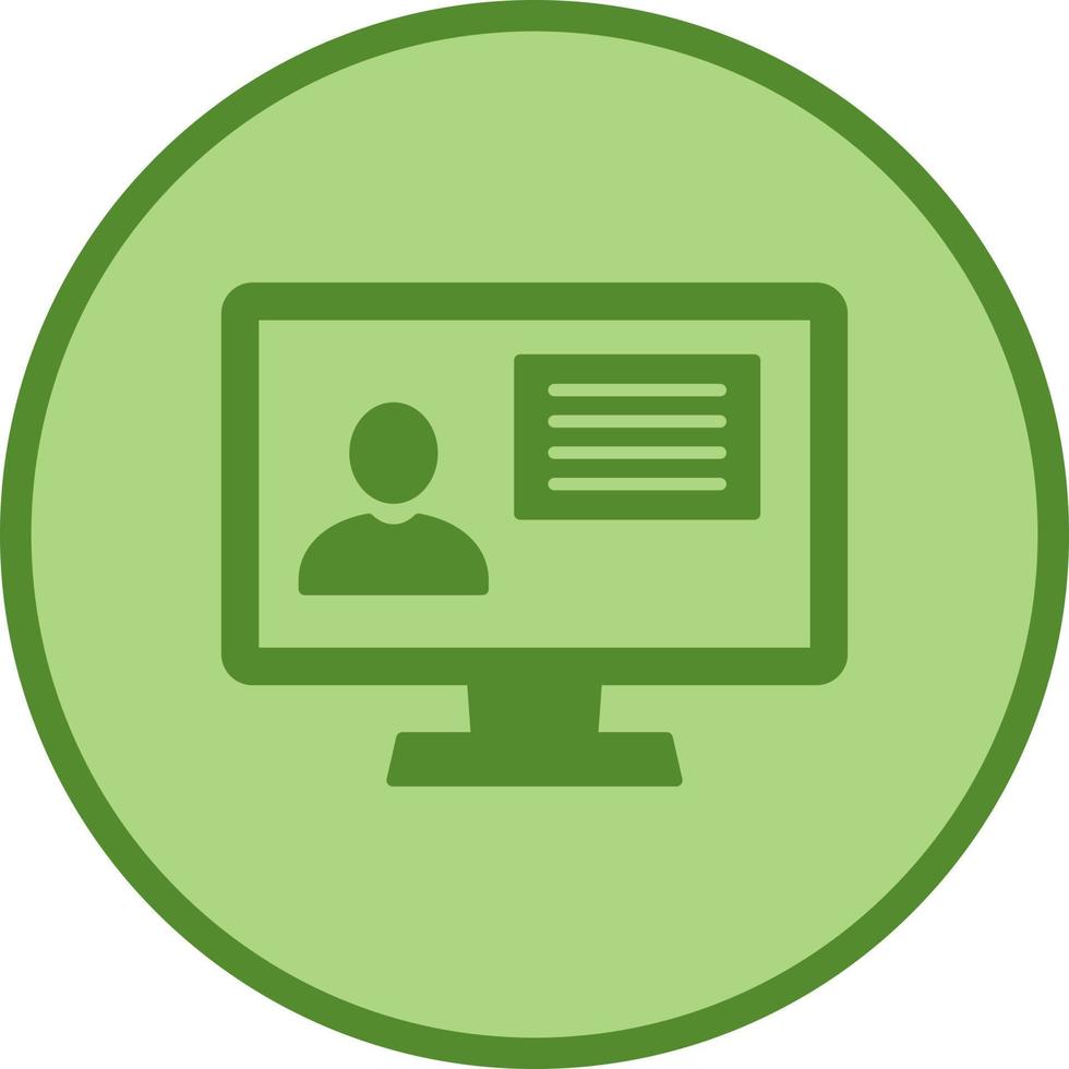 Distance Education Vector Icon