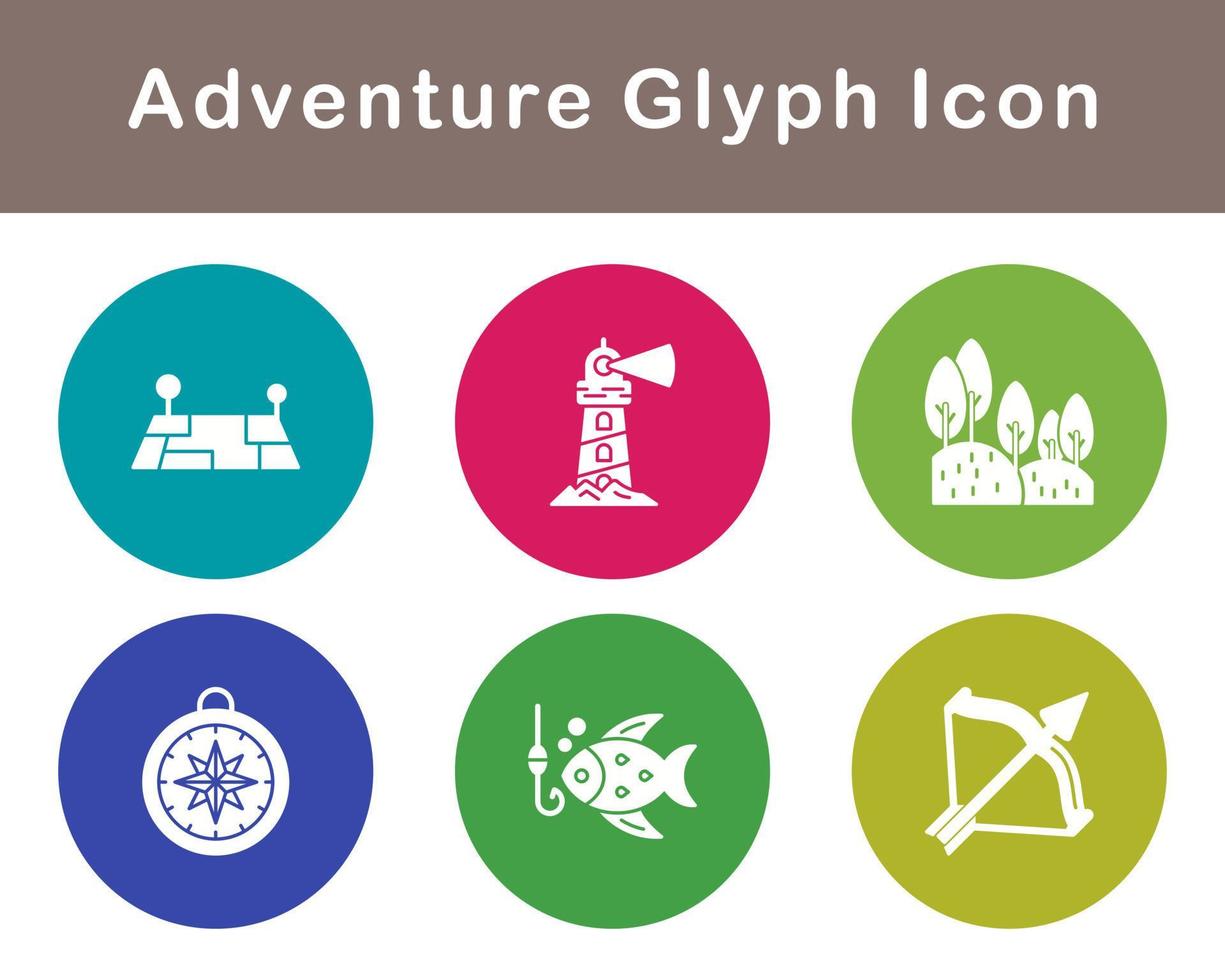 Adventure Vector Icon Set