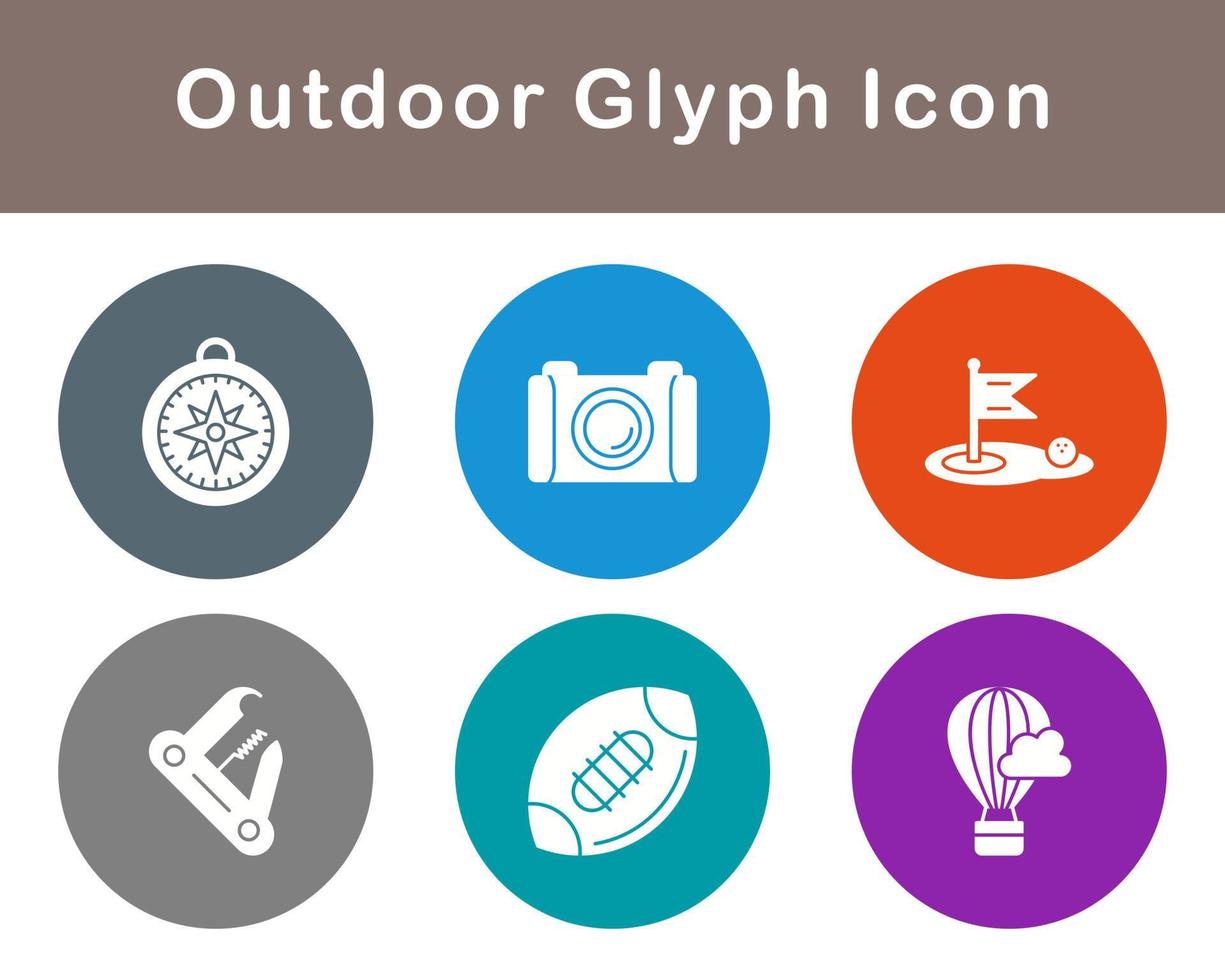 Outdoor Vector Icon Set