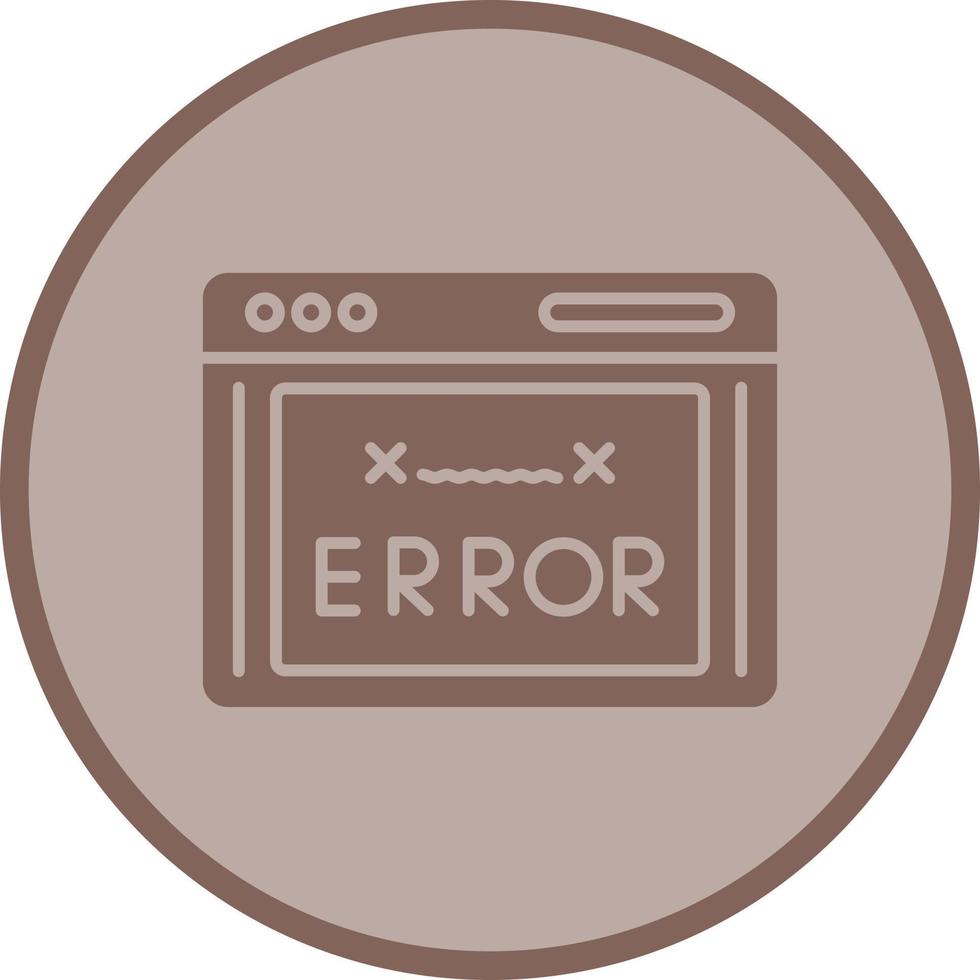 Error Code Vector Icon