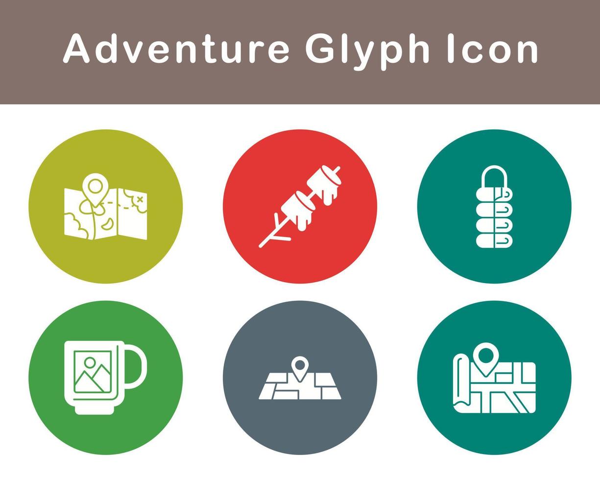 Adventure Vector Icon Set