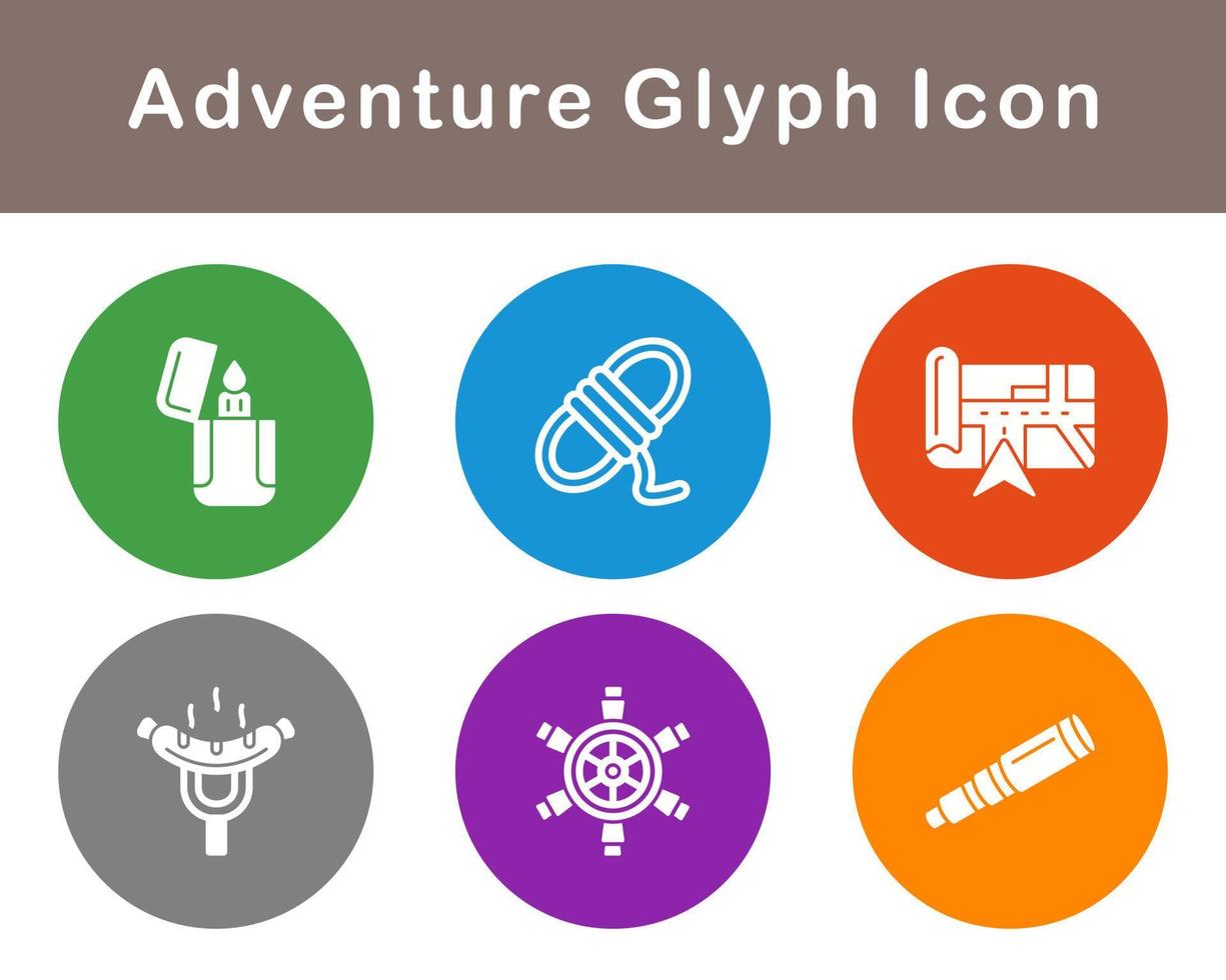 Adventure Vector Icon Set