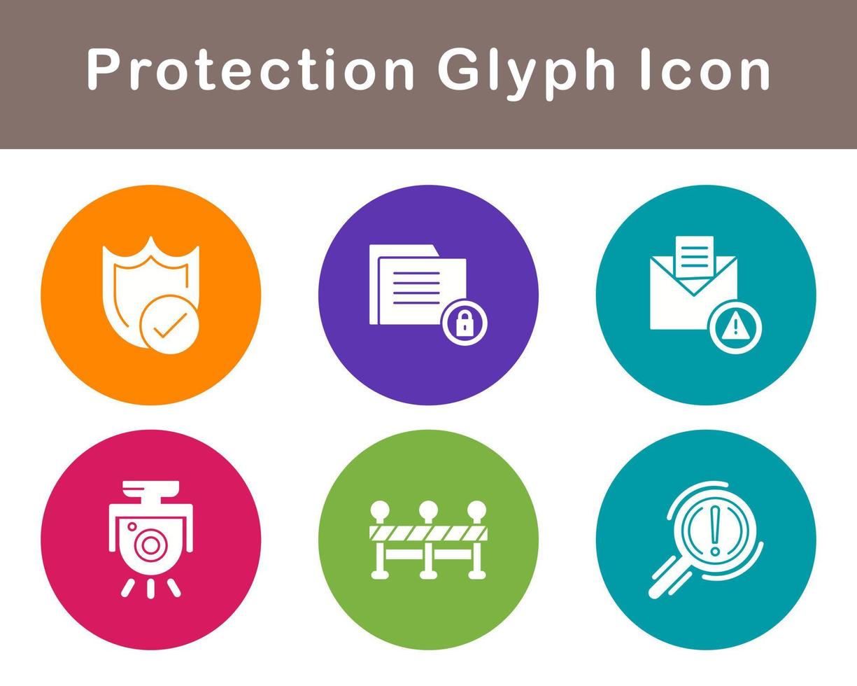 Protection Vector Icon Set