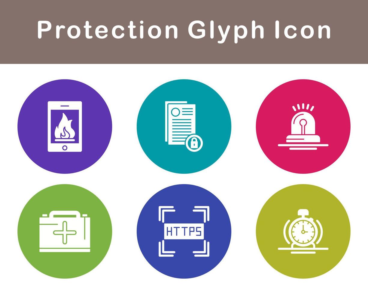 Protection Vector Icon Set