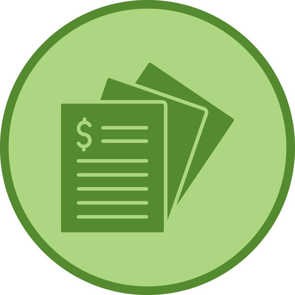 Invoice Vector Icon