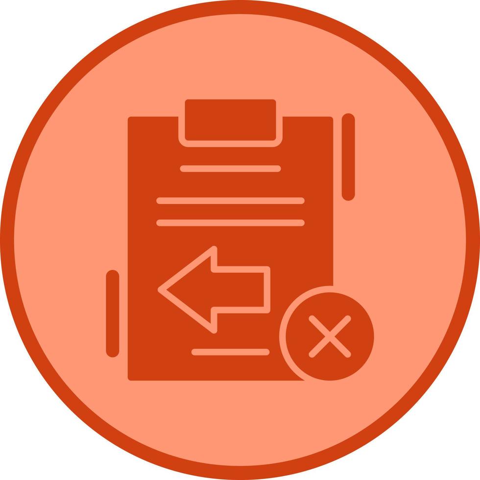 Return Failed Vector Icon