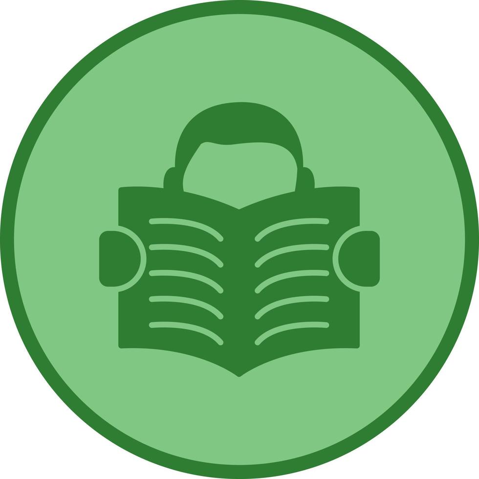 icono de vector de lectura