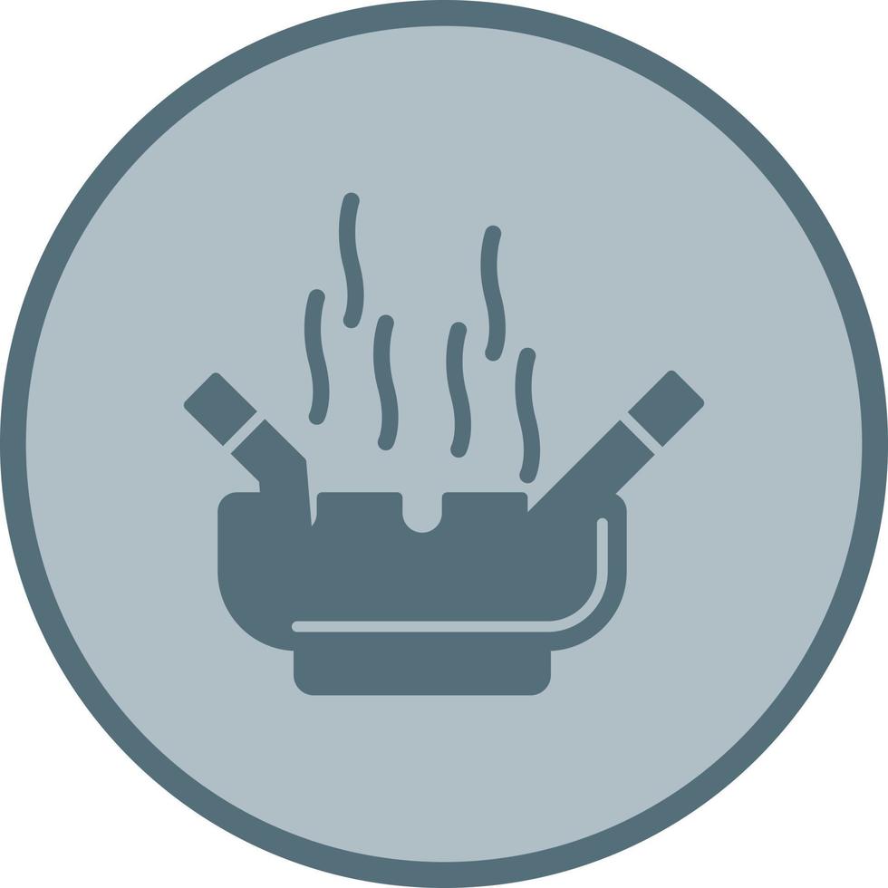 Ashtray Vector Icon